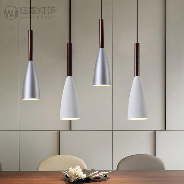 

pendant lamps simple nordic chandelier metal kitchen lamp creative office light modern bar dining room lights living bedside led hanglamp