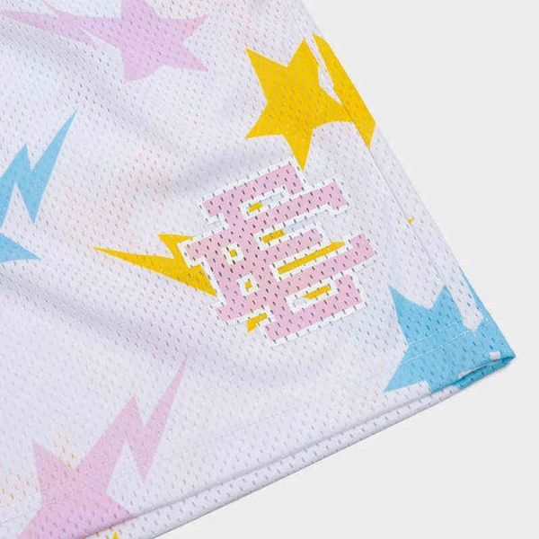 

eric emanuel ee basic short newyork city skyline brand men's casual shorts fitness women summer sandbeach gym workout mesh basketball f, White;black