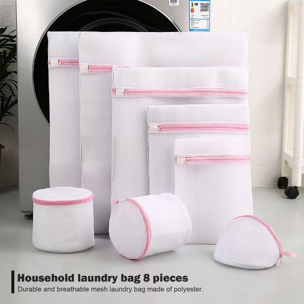 

laundry bags mesh bag polyester wash coarse net basket for washing machines bra