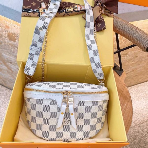 

vintage wallets bumbag cowhide waist bag shoulder crossbody designers luxurys handbags vutton women fashion messenger