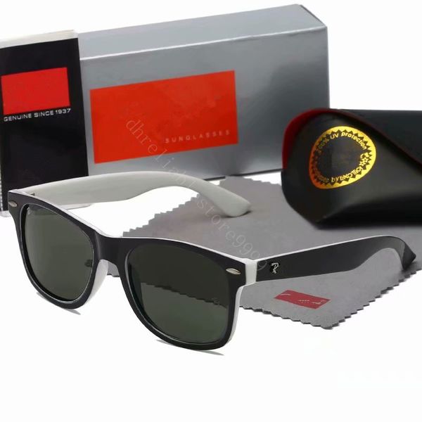 

luxuryÂ designer sunglasses fashion sun glasses for man woman polarized uv400 lenses leather case cloth box accessories, White;black