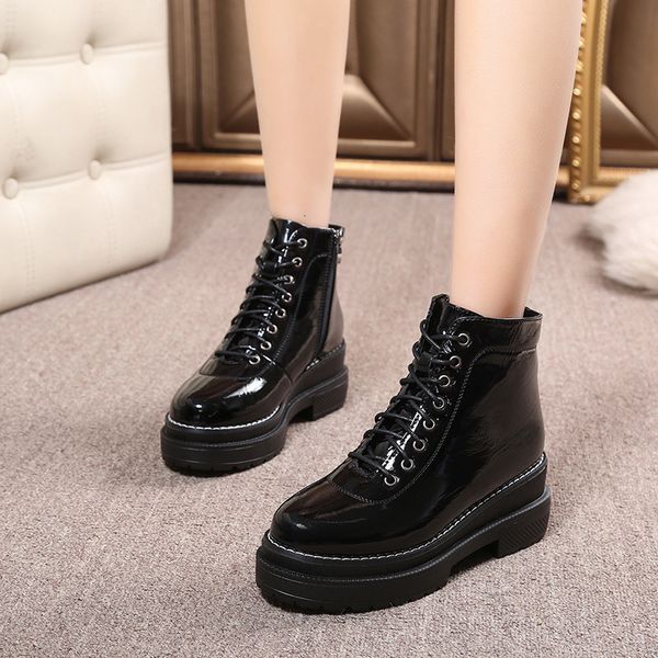 

swonco cunha shoes males auutmn/winter snow boots female 54nk, Black