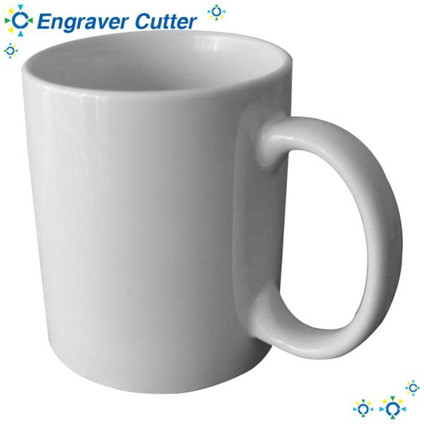 

36pcs/carton blank white mugs a grade 11oz sublimation coated mugs for heat press with box