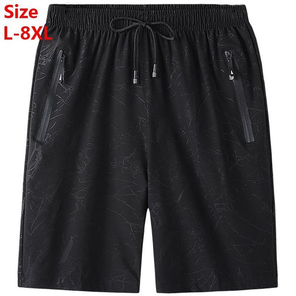 

men's shorts plus size 6xl 7xl 8xl men`s quick dry summer breathable sportswear jogger beach short pants male gyms fitness, White;black