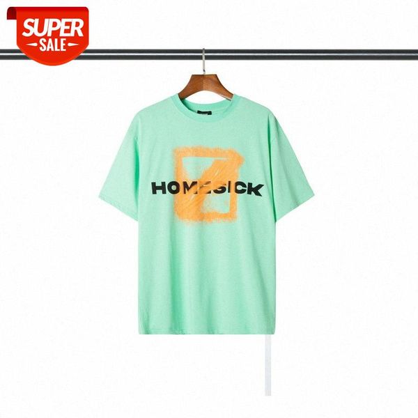 

spring and summer we11 spray paint square label letter printing hollow leather loose short sleeve batch #rq7s, White;black