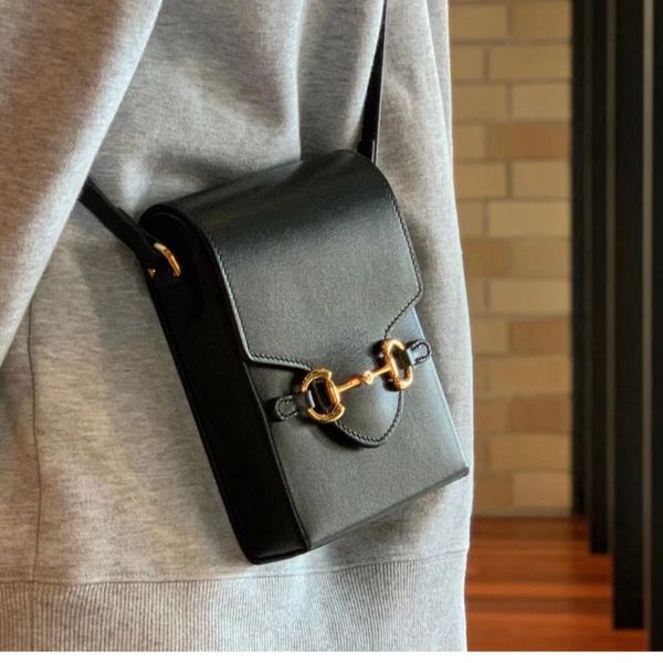 

2021 mobile 2021 series 1955 phone bag, messenger bag, square shape, small and exquisite luxuryss designerss yw
