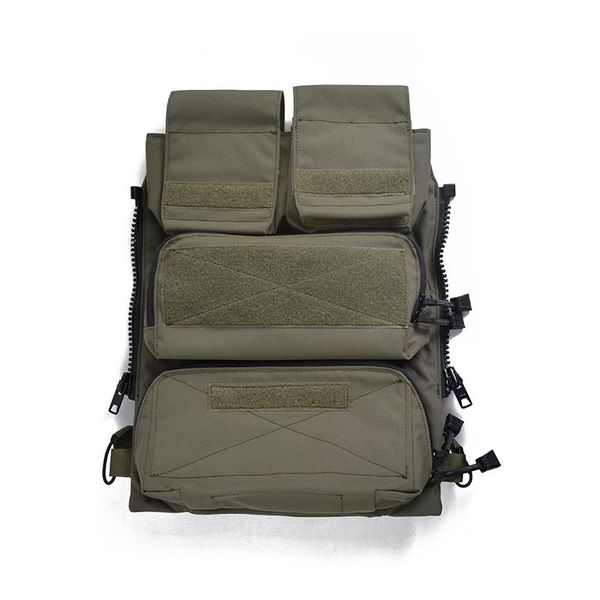 

stuff sacks delustering twinfalcons tactical pouch zip-on panel 2.0 for vest military molle zipper pack bag 500d cordura tw-p075