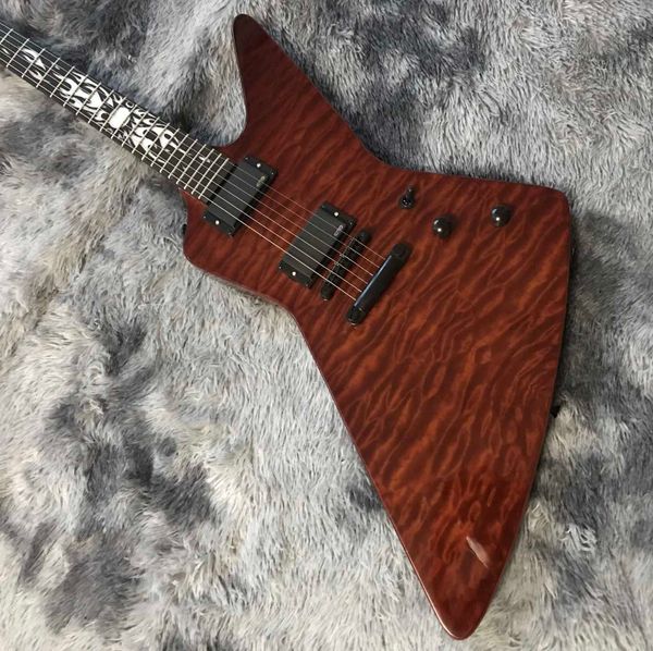 

custom grand iba electric guitar accept shape and logo via ems