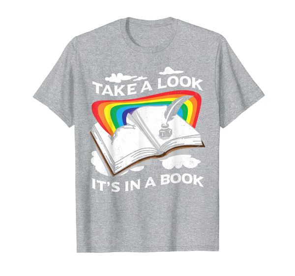

love reading love rainbows gift retro rainbow design t-shirt, White;black