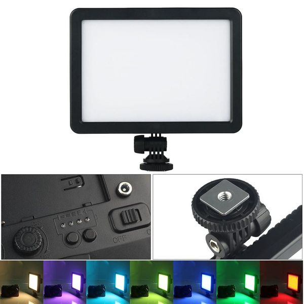 

flash heads 128rgb portable pographic led fill light camera for live streaming selfies atmosphere rendering