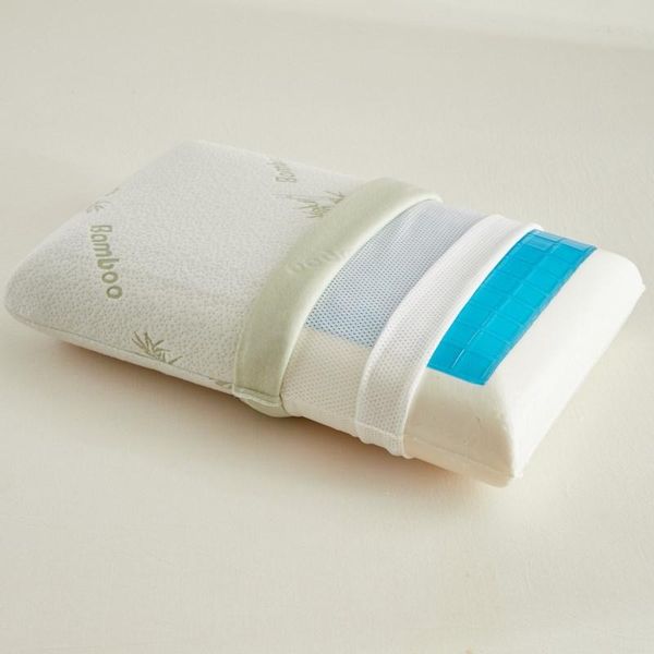 

pillow ergonomic cervical comfortable memory foam neck protection relief vertebrae spine pain head support long bed pillows