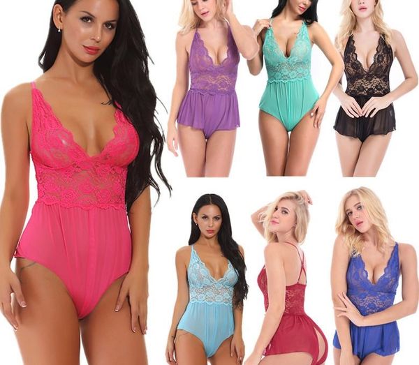 

european and american lingerie manufacturers open pajamas women66, Black;red