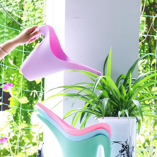 

watering equipments 1l plastic gardening can long mouth with handle potted sprinkler bottle home indoor cultivation