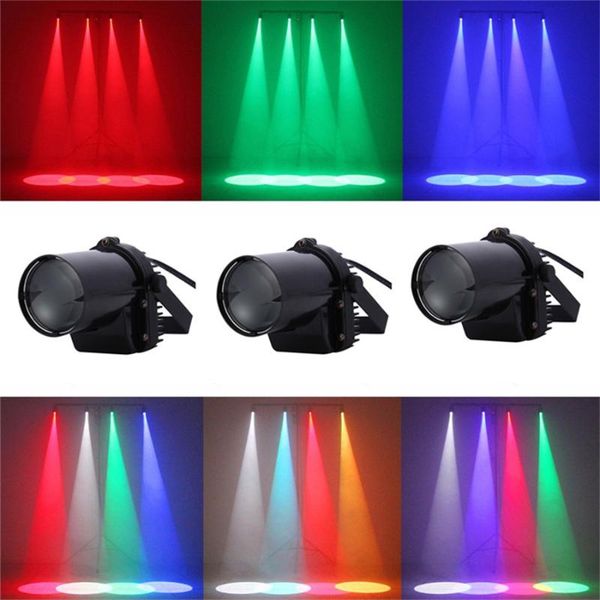 

effects beiaidi 3w single color beam pinspot spotlight stage light wedding party led spot reflective mirror ball dj