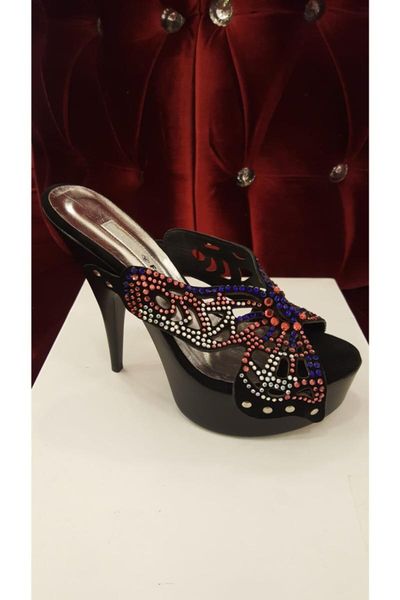 

slippers shoes, Black