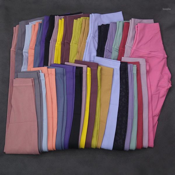 

yoga outfit 3.0 one piece cutting fitness broek soft naked feel sport women panty high tail gym jogging athletic legging