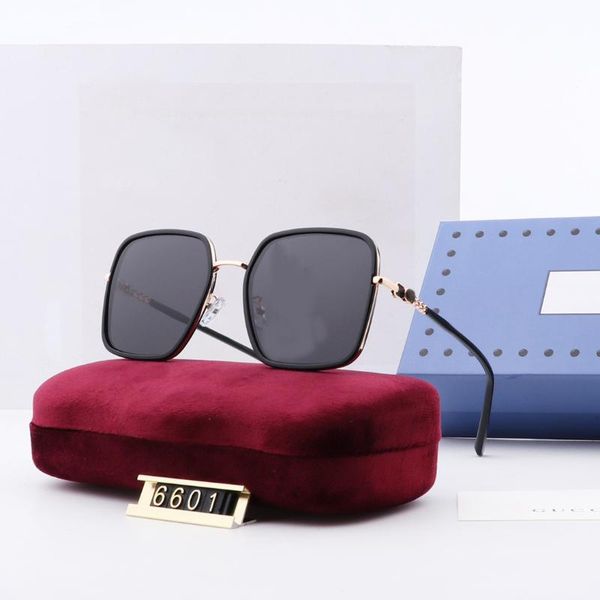 

sunglasses 2021 polarized ladies titanium alloy fashion aviation [gift box], White;black