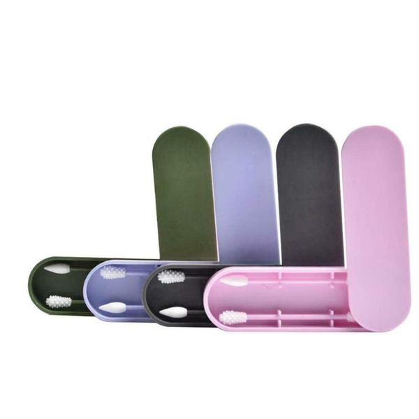 

bathroom storage & organization silicone stick reusable cotton swab double size washable portable sticks flexible make up ear cleaning tools