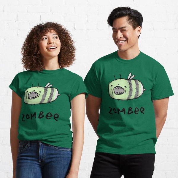 

women's t-shirt t shirt womenÂ zombee classic, White