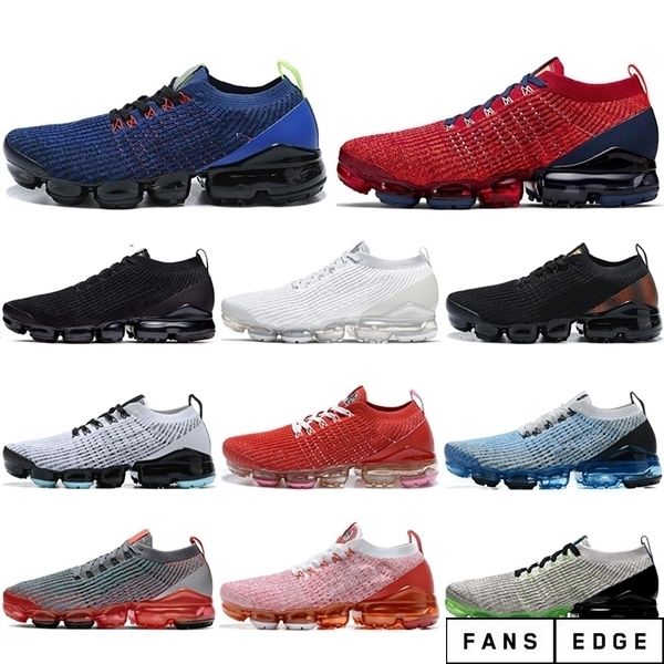 

fly 3.0 knitting women men running shoes orange white blue triple black sport sneakers mens trainers outdoor fashion