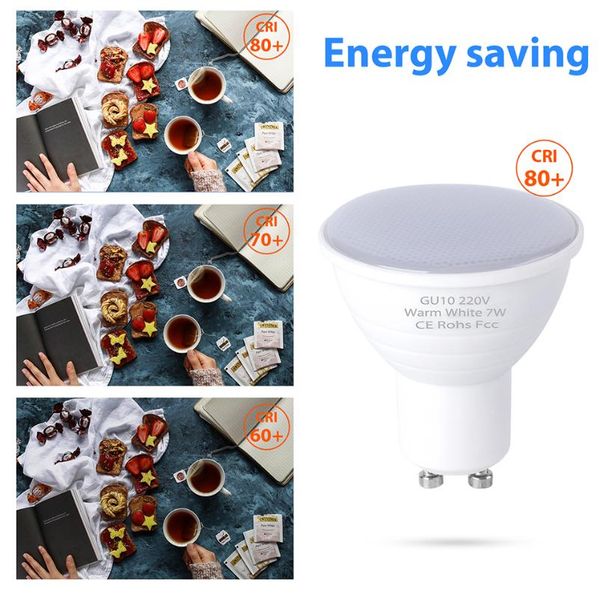 

bulbs gu10 led e14 lamp spotlight bulb bombillas e27 para el hogar luminaria smd 2835 5w 7w lampara spot light 220v