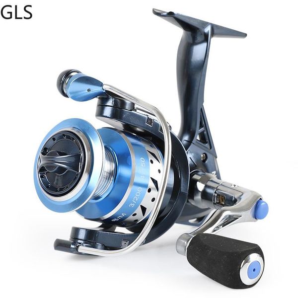 

low profile freshwater spinning reel 5.2:1 gear ratio 12bb carp fishing reel for bass gts100-600 series
