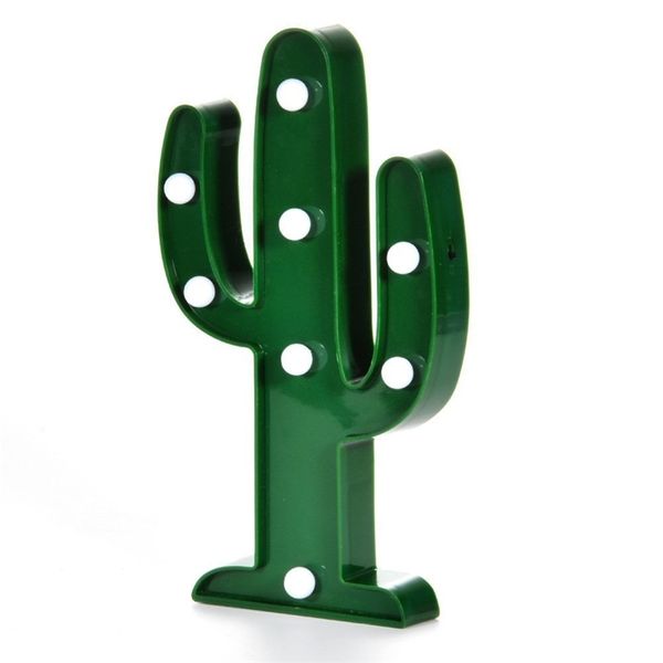 

led cactus desk3d creative decorative modeling lamp