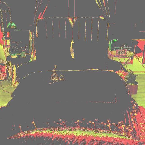 

bedding sets michiko home textiles simple solid color quilt cover bed sheet pillowcase crystal velvet double four piece set