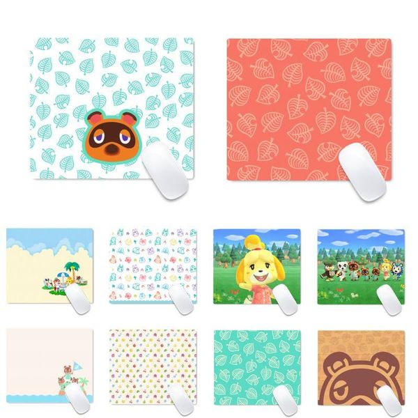 

mouse pads & wrist rests animal crossing keyboards mat rubber gaming desk table protect game office work pad non-slip lapcushion