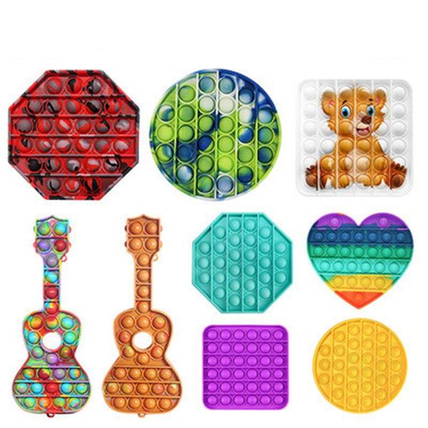 

gift pop push bubble kid sensory toy stress relief toy decompression pops it soft squeeze tableanti-stress toys