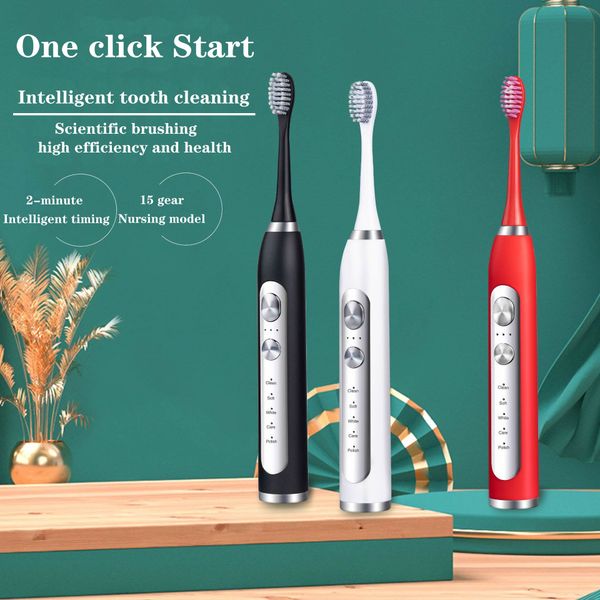 

new style electric toothbrush smart tooth brush ultrasonic automatic toothbrush usb fast rechargeable waterproof jsbw923