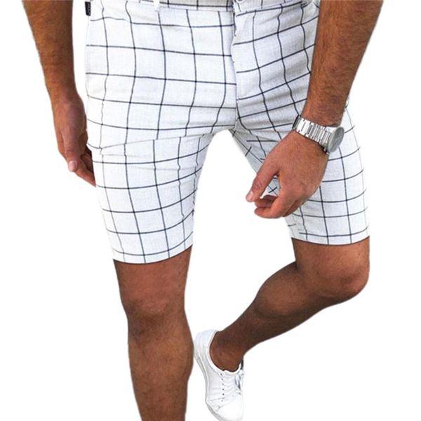 

men's pants men checked shorts summer slim zip up joggers casual soft pocket trousers, Black