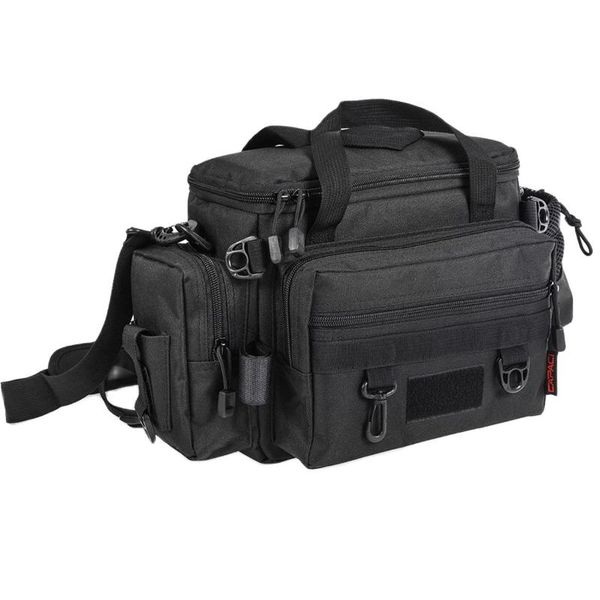 

fishing accessories multifunctional tackle bags lures storage bag shoulder outdoor hiking cycling waist pack with bottle pouch