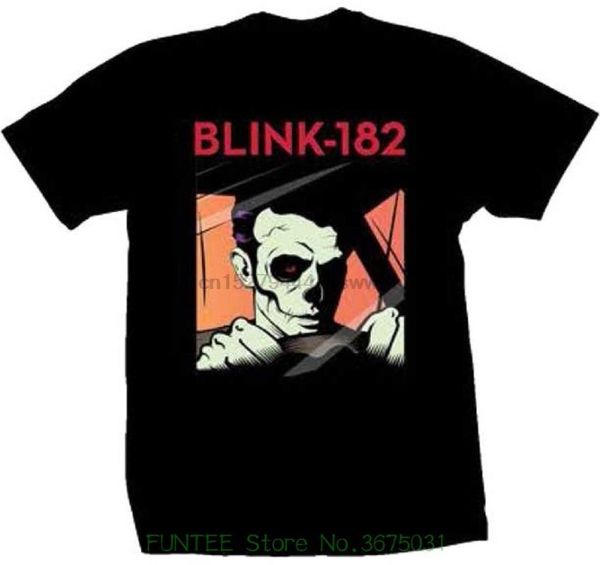 

men's t-shirts t-shirt male hipster blink 182 - skullifornia size small s classic punk, White;black