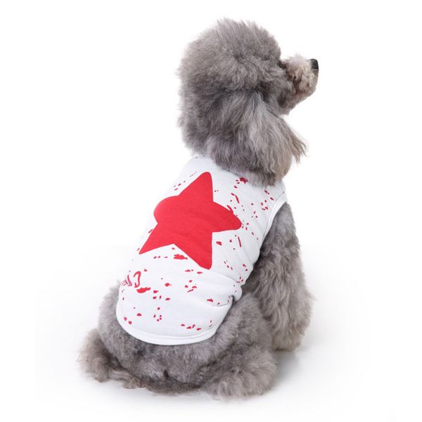

pet summer stripe dog vest pet cotton clothing