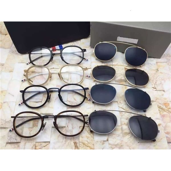 

sunglasses frames tb-710 plank frame glasses frame restoring ancient ways oculos de grau men and women myopia eyeglasses frames, Silver