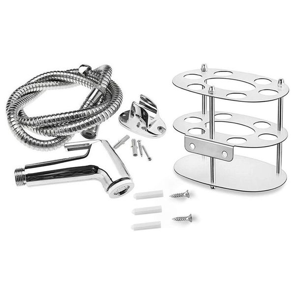 

toothbrush holders holder, stainless steel bathroom holder with toilet hand held handheld sprayer