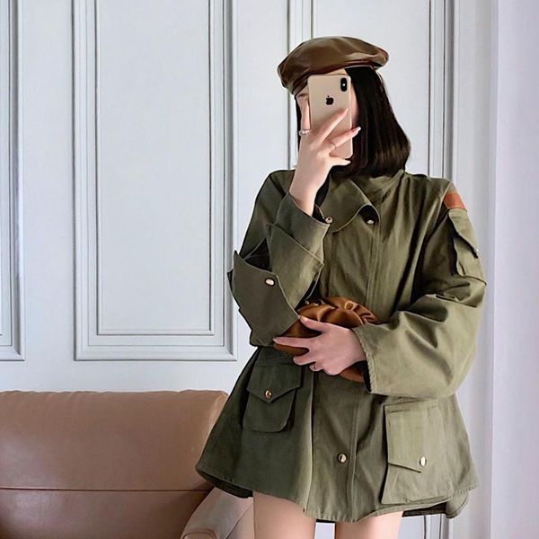 

berets the woman's real leather beret brown hat for spring style of sheep can adjustable., Blue;gray