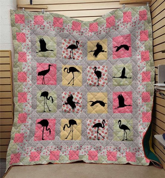 

comforters & sets 3d printed cat quilt blanket for kids adults bedding throw soft warm office thin picnic cotton king size