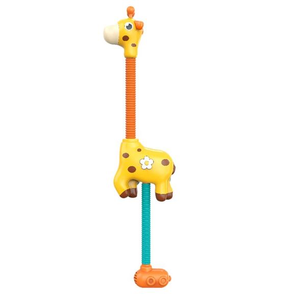 

shower curtains 1pc cartoon giraffe electric spray funny baby bath game