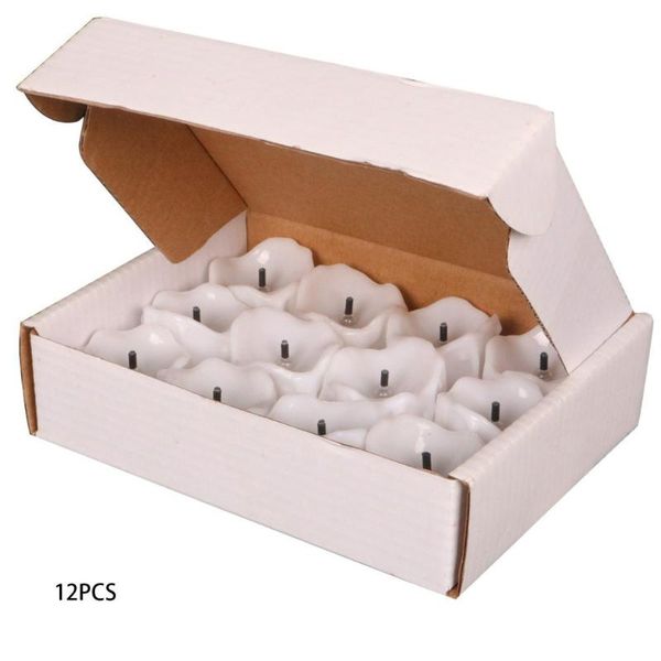 

candles 12 pcs festival simulation led flameless with timer function tea lights flickering electric candle
