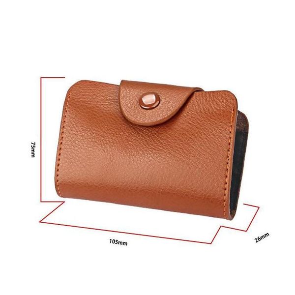 

fashion genuine leather card holder women men cowhide rfid wallet for credit card business card holders organizer b qyltus