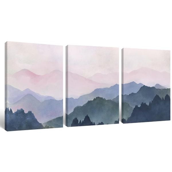 

paintings boho canvas wall art landscape artwork painting abstract mountain pictures for nordic bohemia living room bedroom home decor