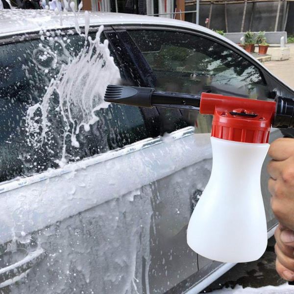 

water sprayer foam cannon garden hose 1l foam pot household low pressure car wash washer garden watering washing cleaning parts