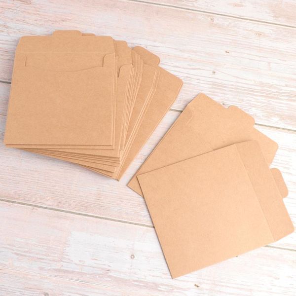 

30pcs packaging envelopes kraft paper sleeves disc paper bag