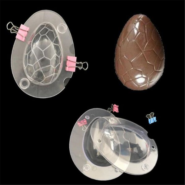 

bar dining egg 3d chocolate mould reusable baking craft fondant cake sugar durable easter egg shape crystal mold colorful egg mold