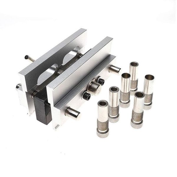 

professional hand tool sets self centering dowelling jig kit 6/8/10m wood dowel hole drilling guide woodworking punch positioner home