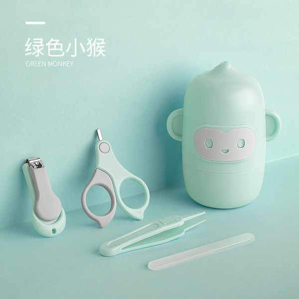 

nail care set for newborns with 4 pieces clippers baby manicure