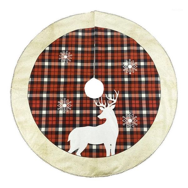 

christmas decorations tree skirt elk xmas skirts carpet for decoration