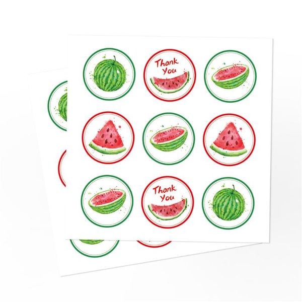 

gift wrap 180pcs watermelon paper stickers baby shower invitation envelope happy birtdahy party gifts bags